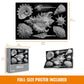Cloudberries 1000 Piece Shells Puzzle | Hardest Black & White Jigsaw for Adults | Cardboard Material