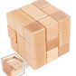 TOWO Large Wooden Soma Cube Puzzle - Brain Teaser Puzzle IQ Logic Math Puzzle for Kids and mature-themeds - Mens Gift Sets-Gift Sets for Him-Gifts for Men Who Have Everything- Stocking Fillers Stuffers