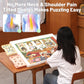 Playboda 1000-Piece Tilting Puzzle Board with 4 Drawers, Adjustable Stand, Protective Mat, Multi-color