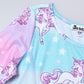 Unicorn Dresses For Girls & Doll 18 Inch Long Sleeve Fall Winter Dresses,Size 6 7