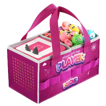 Carrying Case For Tonies Starter Set & Storage Bag For Tonies Figurine, Outdoor Hand Bag For Tonies Audio Player And Dolls Music