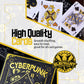 Cyberpunk Gold Playing Cards by Elephant - Unique Cardistry Deck for Kids & Adults, Includes Card Game e-Book, Perfect for Poker