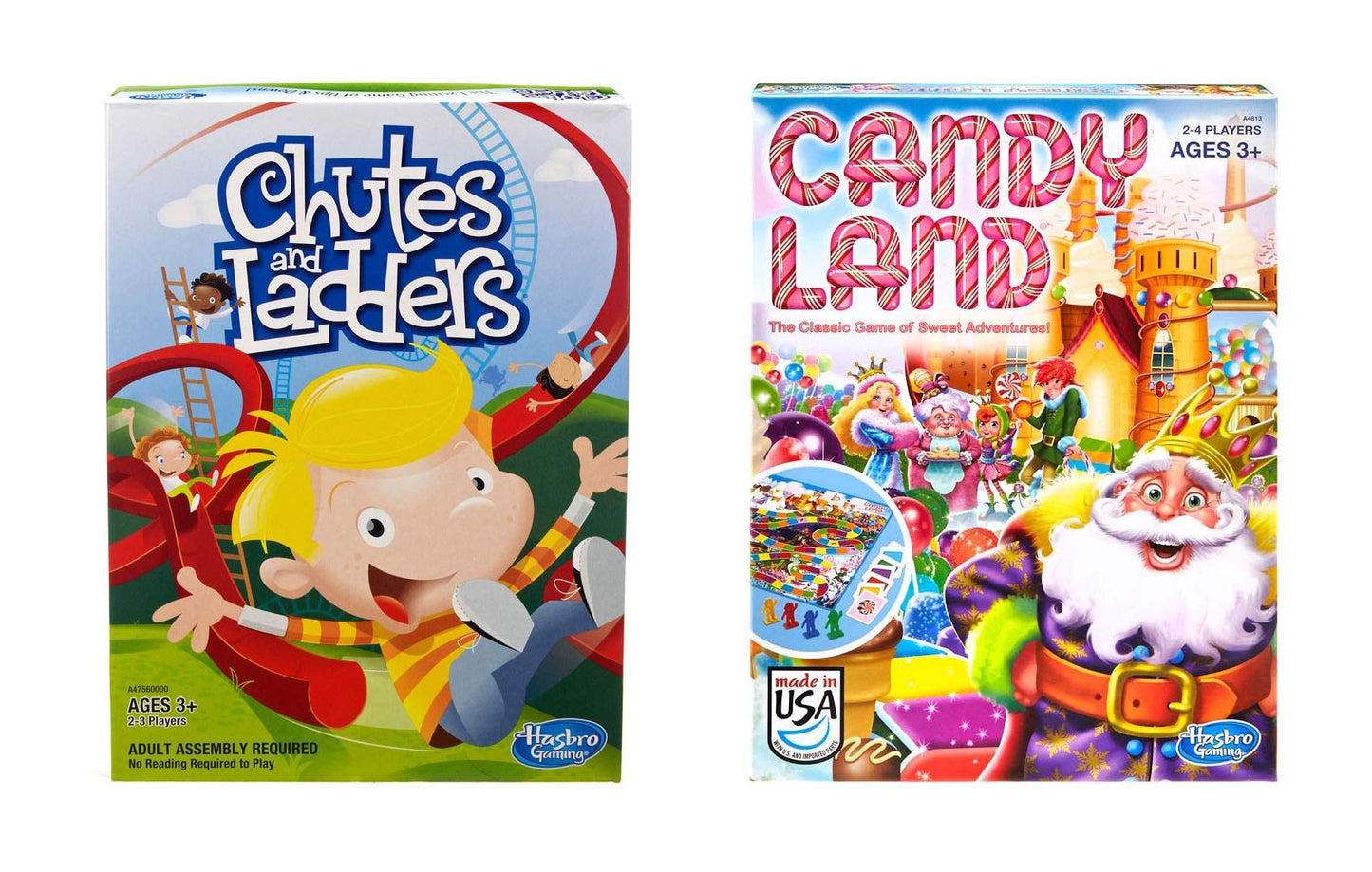 Chutes & Ladders Game + Candy Land Game ? Bundle of 2 Games