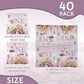 Fairy First Birthday Decorations-40Pcs Fairy One Napkins, Flower Little Fairy Is Turning One Paper Napkins Fairy Dinner Napkins