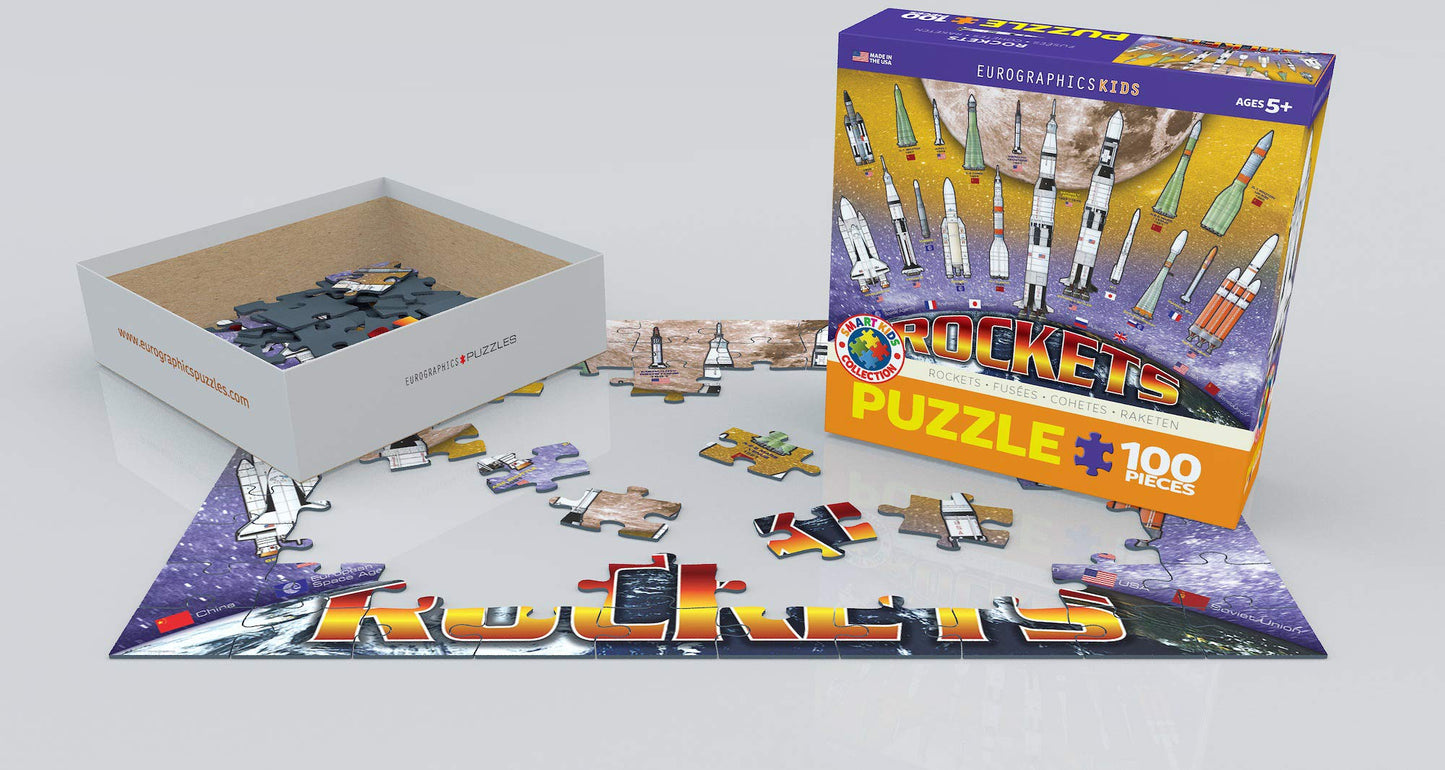 Rockets 100 Piece Jigsaw Puzzle