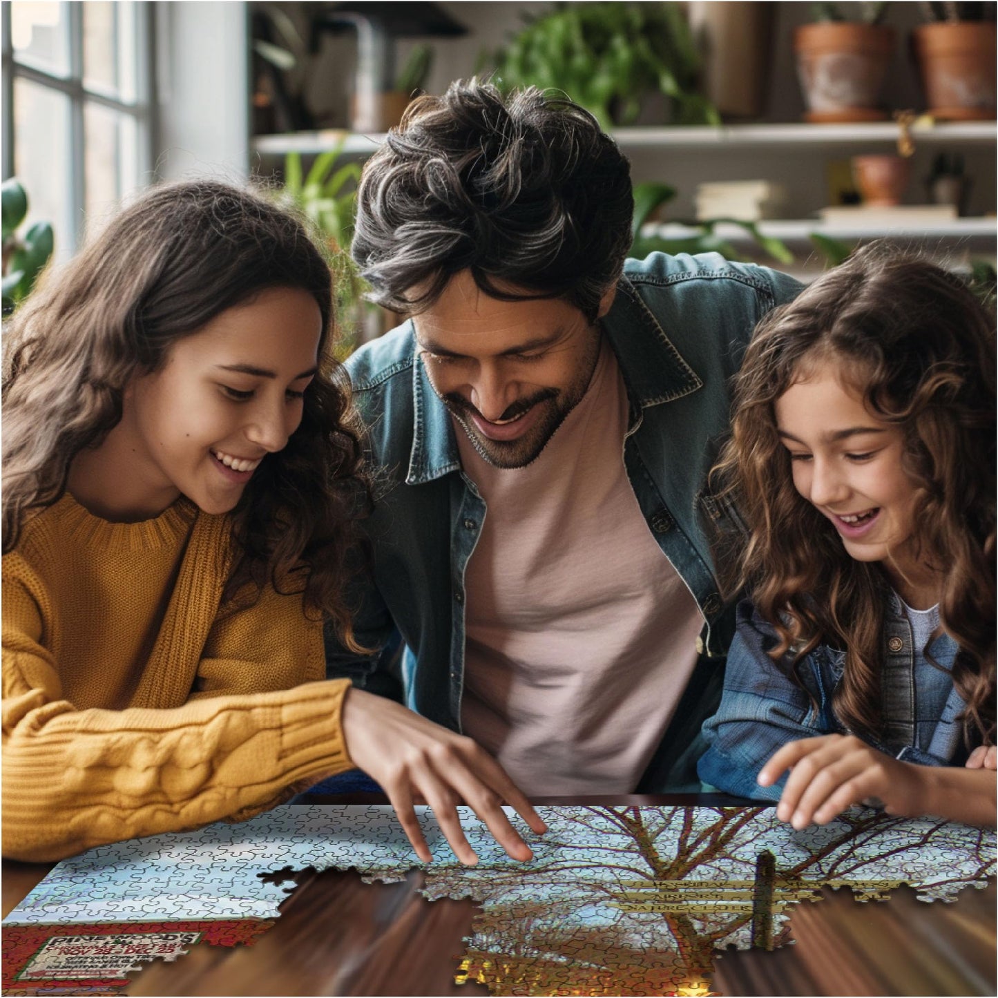 White Mountain Christmas Puzzles 1000 Pieces Winter Theme Jigsaw Puzzle For Adults And Family - Main Street