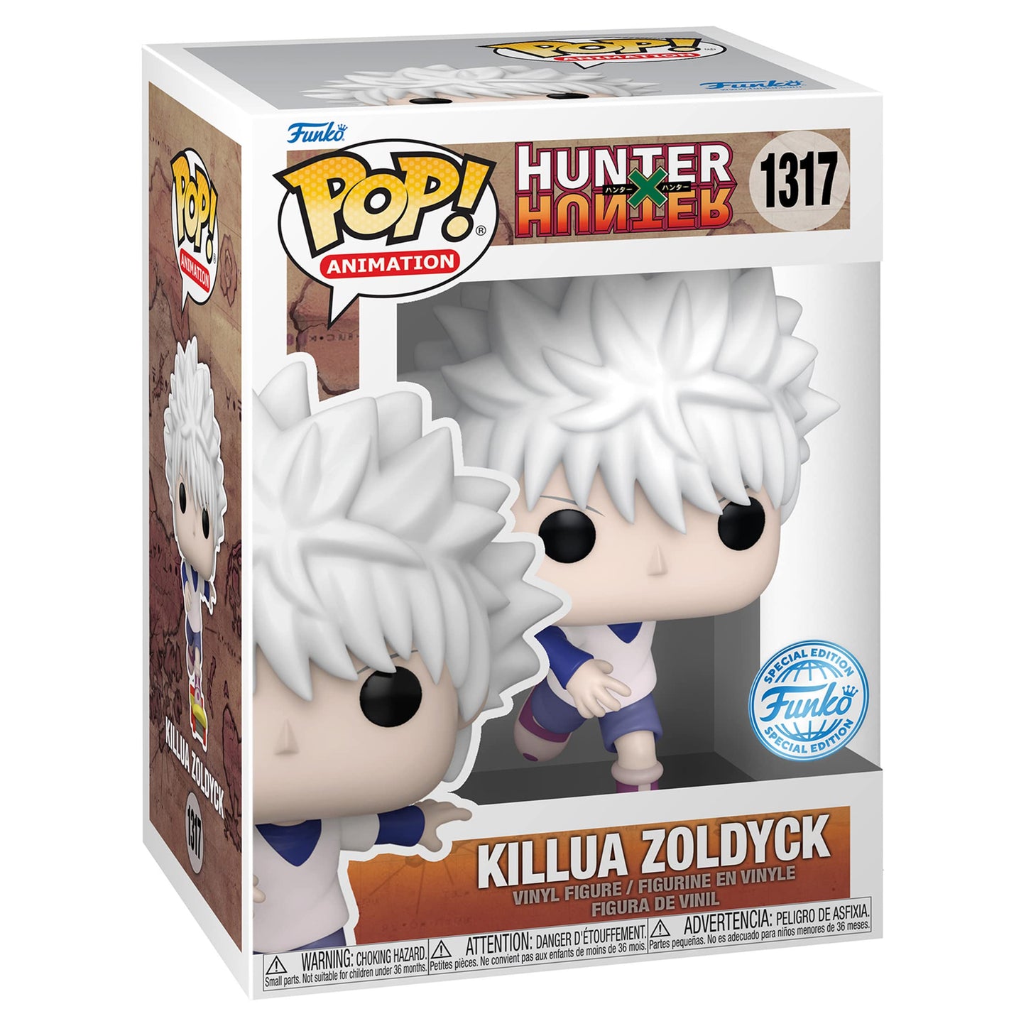 Funko Pop! Animation: Hunter X Hunter - Killua With Skateboard Vinyl Figure