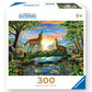 Ravensburger Great Outdoors Puzzle Series: Wolf Harmony 300 Piece Jigsaw Puzzle For Adults - 82053 - Every Piece Is Unique, Softclick Technology Means Pieces Fit Together Perfectly