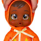 Cry Babies Tiny Cuddles Halloween Bonnie - 9'' Baby Dolls, Cries Real Tears, Orange And Yellow Pumpkin Themed Pajamas