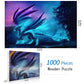 Jigsaw Puzzle 1000 Piece Dragon in The Mountains Classic Puzzle mature-themed Puzzle DIY Kit Wooden Toy Unique Gift Modern Home Decor