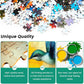 Jigsaw Puzzles 1000 Pieces for mature-themeds Jigsaw Puzzle 1000 Piece Wooden mature-themeds Children Puzzles - Hummingbird Picking Flowers Decorations DIY Leisure Game Toy Suitable Family Friends