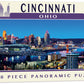 Masterpieces - 1000 Piece Jigsaw Puzzle, Cincinatti Skyline Panoramic, Fun For Adults, Family, Kids 13''X39