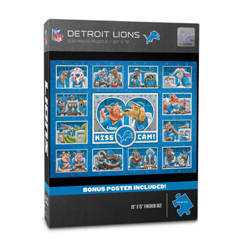 YouTheFan NFL Detroit Lions Kiss Cam 500pc Puzzle