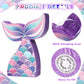 Mermaid piata Party Supplies Mermaid Tail piata Bundle with Blindfold Bat Mermaid Birthday Decorations piata for Girls Under the