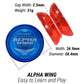 Yomega 3X Alpha Wing Yoyo, Fixed Axle Yo-Yo Designed For Beginner. String Trick Play And Fixed Axle Enthusiasts! (Classic)