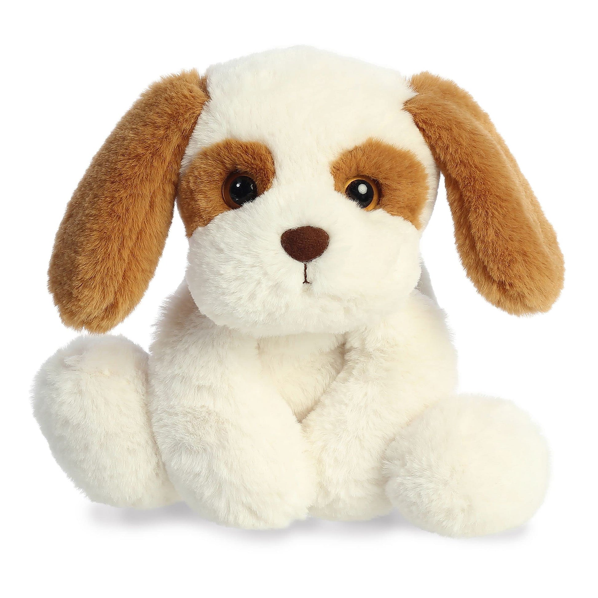 Aurora® Adorable Flopsie™ Murphy Pup™ Stuffed Animal - Playful Ease - Timeless Companions - Brown 12 Inches