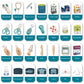 Deluxe Doctor Kit for Toddlers, Pretend Medical Station Set for Boys & Girls, 28 Accessories,Mobile Cart with Lights, Includes D