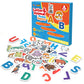 Kasfalci Magnetic Letters And Animals,52 Foam Objects,Refrigerator Fridge Magnets For Kids,Abc Magnets For Toddlers,Alphabet Lea