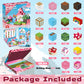 Goody King Magnetic Blocks | 100PCS Build Magnetic Pink Castle Magnetic Set,Magnetic Building Cube Game for Kids Age 3 4 5 6 7 8