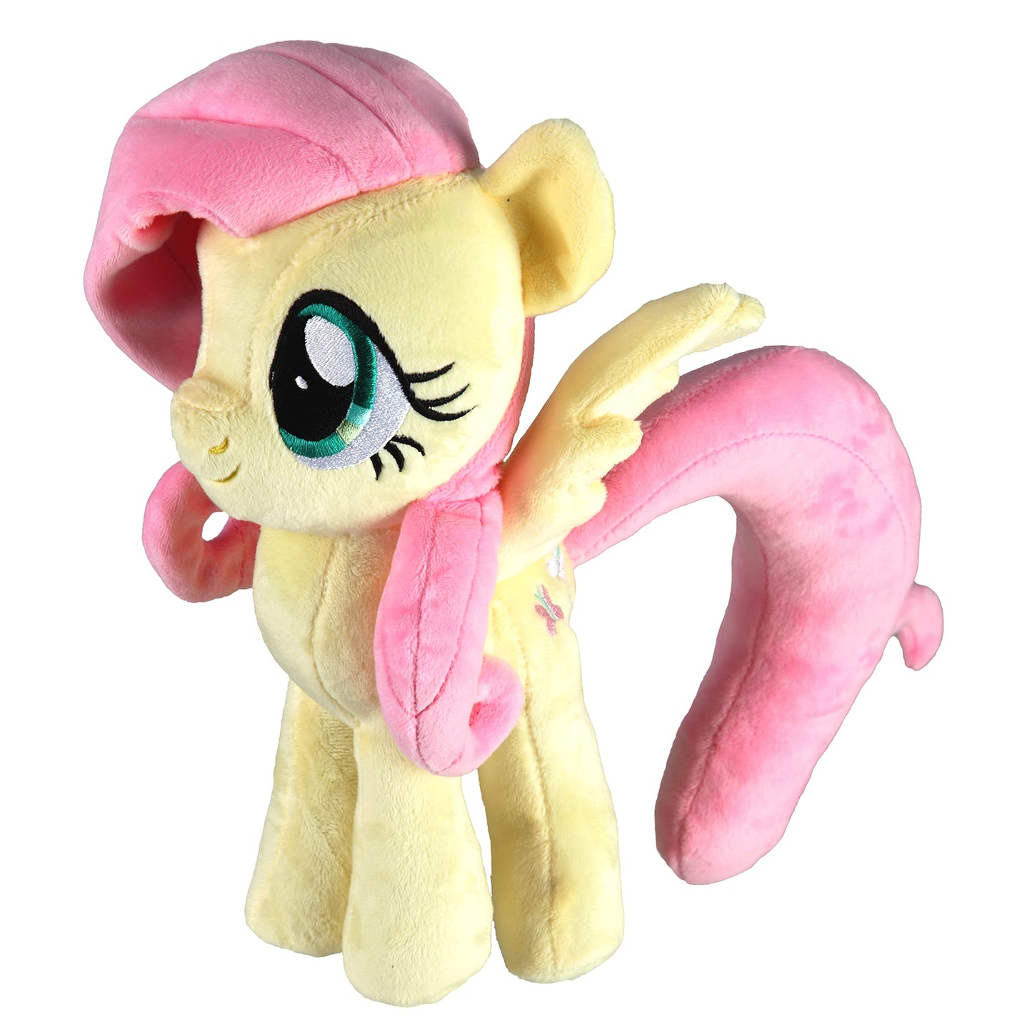 My Little Pony - Fluttershy Plush Toy - Officially Licensed Product, Soft And Cuddly Collectible For Fans And Collectors - Ideal Gift For Kids And Adults - Ages 3+