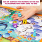 Number Hunter - Fun Kid Math Board Game For Learning Addition & Subtraction - Educational Indoor Game For Family Night, Preschoo