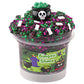 Green Purple Black Bingsu Slime, Non-Sticky Glimmer Crunchy Slime, Slime Party Favors For Kids, Slime Sensory Toys For Birthday