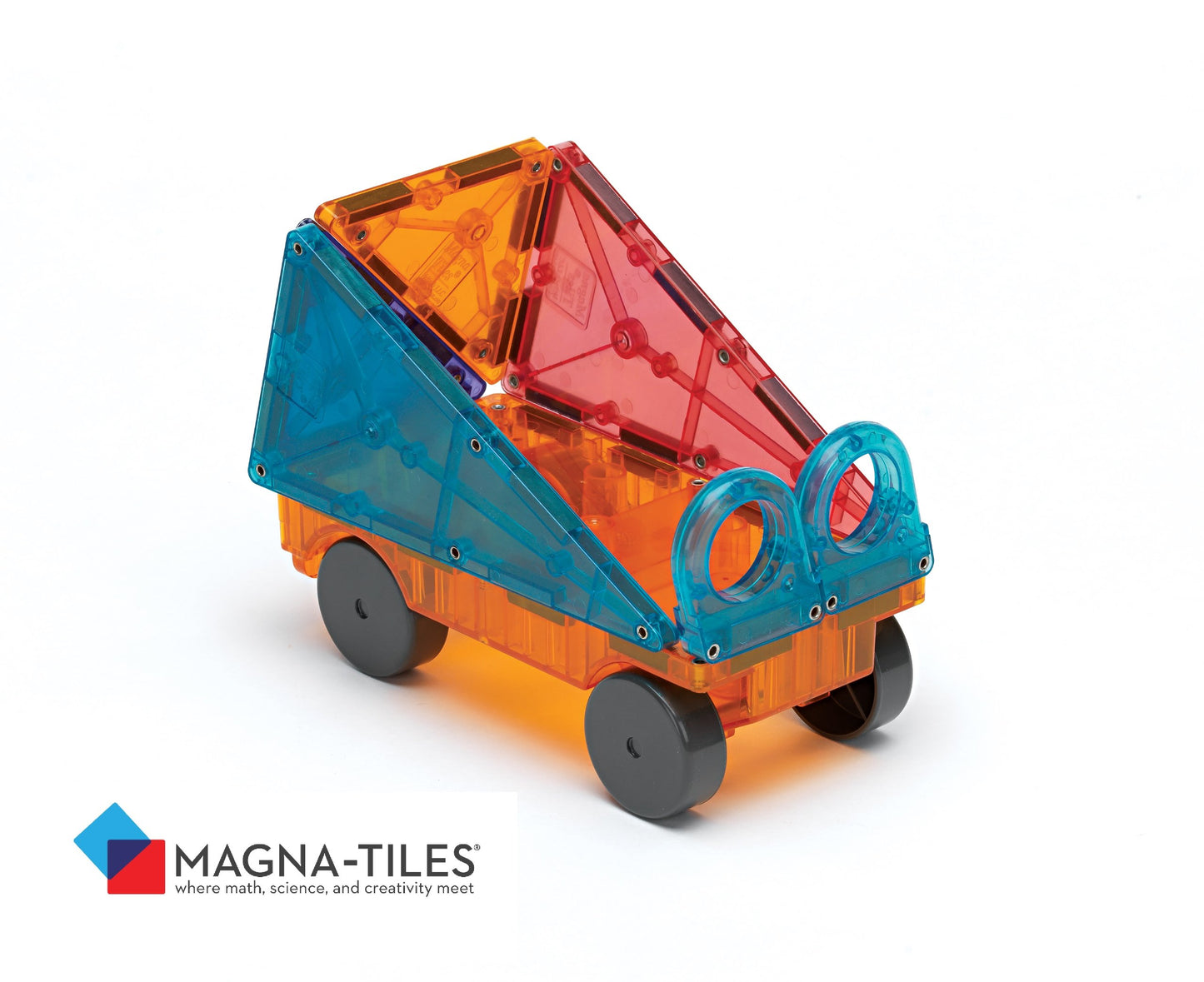 Magna-Tiles Dx 48-Piece Magnetic Construction Set, The Original Magnetic Building Brand