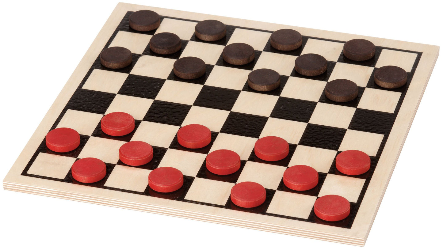 Basic Checker Set - Made In Usa