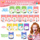 Talking Flash Cards,Kids Toddler Flash Cards With 224 Pages,Writing, Drawing,And Math,Autism Sensory Toys,Speech Therapy Toys,Le