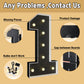 Imprsv Marquee Letters Black 3Ft: Black Party Decor - Light Up Letter C Large 3 Feet Tall - Party Decorations Letter For Birthda