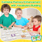 Edulok Memory Card Game, Toddler Match Game, Learn Spanish For Kids, Bilingual Flash Cards, Learning Toys For 4 Year Old, Presch