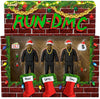 Super7 Run Dmc Christmas In Hollis - (3-Pack) 3.75' Run-Dmc Action Figures With Accessories Hip Hop Collectibles And Retro Toys
