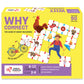 Chalk and Chuckles Why Connect- Logic & Language Game for Kids 6+, Families & Therapists | Critical Thinking, Picture Associatio