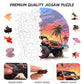 Wooden Jigsaw Puzzles-Seaside Car,200Pcs,12.4X11.4In,Medium,Wooden Puzzles For Adults,Unique Shape Animal Adult Puzzles,Irregula