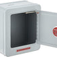 Schylling Classic 9" Steel Safe Bank with Alarm - Retro Treasure Box, Alloy Steel, Multi Color, Model NSSA, Ages 5-10