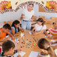 Seenelling 194 Pcs Thanksgiving Classroom Gifts Bulk for Students Kids Fall Party Favors School Stationery Set Thanksgiving Trea