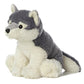Aurora® Wolf Stuffed Animal - Gray 12 Inches, Polyester, Adventurous Destination Nation™ - Fun Learning Toy