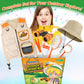 Yopinsand Kids Explore Kit & Bug Catcher Kit, Kids Camping Gear For Kids, Outdoor Exploration Set With Safari Vest & Safari Hat,