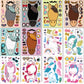 24 Sheets 8.27''  5.9'' Make Your Own Stickers For Kids Toddlers, Make A Face Stickers Mix And Match With Unicorns Dinosaur Hors