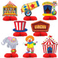 Hapibidesign Carnival Circus Party Decorations - Honeycomb Centerpieces For Circus Birthday Decor - Carnival Circus Table Decora