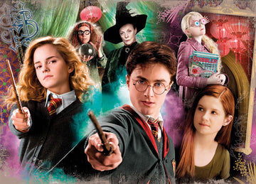 Clementoni Harry Potter Supercolor Puzzle - 104 Pieces, Cardboard, Multicoloured, 25 x 34.3 cm, Ages 6+