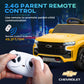 Aosom Chevrolet Tahoe Licensed Kids Ride On Car, 12V Battery Powered Kids Electric Car With Remote Control, 4-Wheeler Suspension, Music, Lights, Horn, For Ages 3-6 Years Old, Yellow