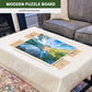 Puzzle Tables With Cover, Expand Size 35'' X 22'' 1000 Piece Jigsaw Puzzle Board,Smooth Plateau Fiberboard Work Surface & Reinfo