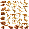 Ppxmeeudc 35Pcs Dinosaur Fossil Skeleton Dinosaur Skeleton Toys Dino Sand Dig Party Favor Decorations