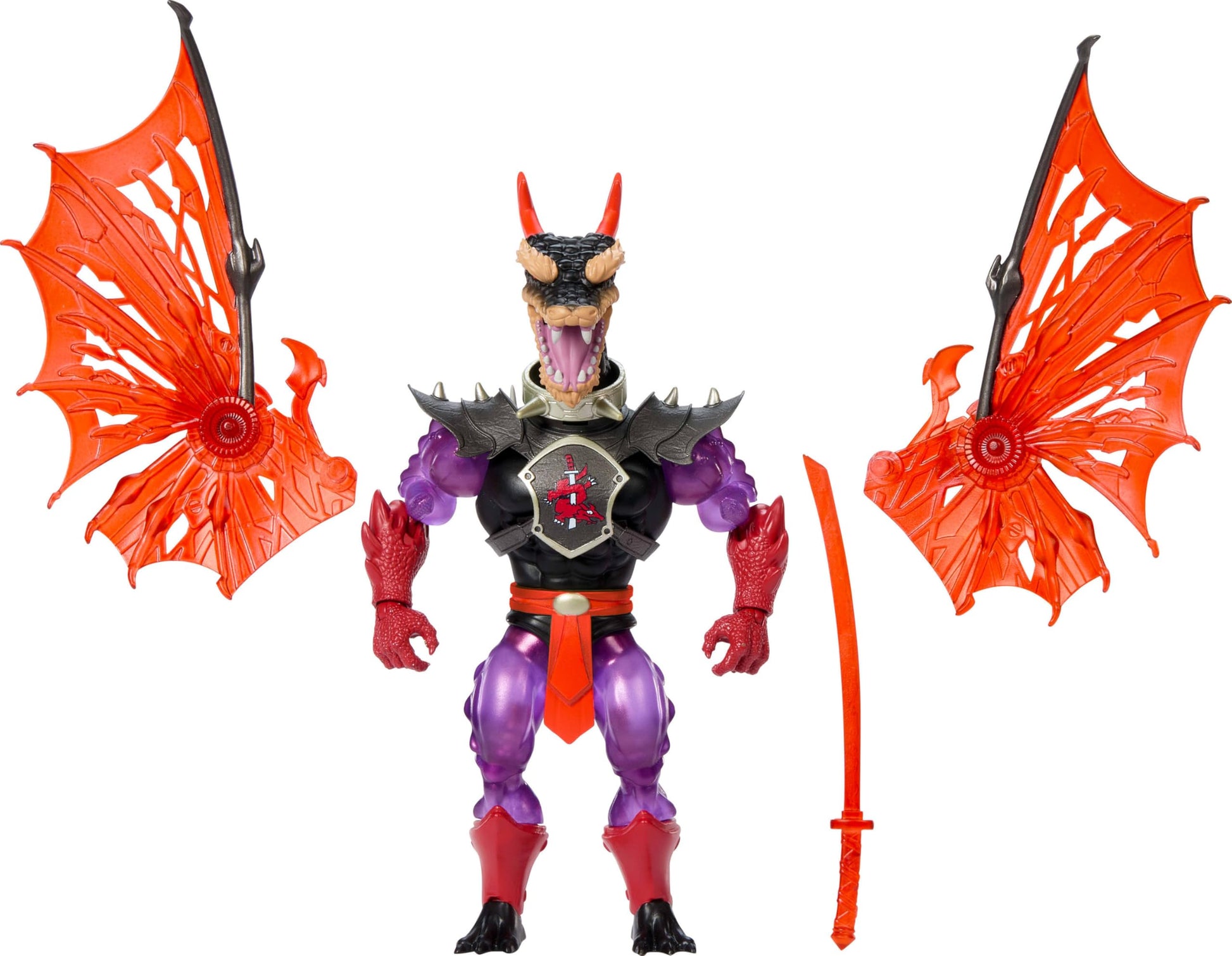 Masters of Universe Origins Turtles of Grayskull Ninjor Reptile Wars Posable Action Figure  Teenage Mutant Ninja & Motu Crossover Villain Ninja Toy