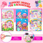 Lovestown Magnetic Puzzles For Toddlers, 48Pcs Fairytale Travel Puzzle Book, 3 In 1 Educational Learning Magnets For Kids, Ideal Road Trip Activities Toys For Boys And Girls
