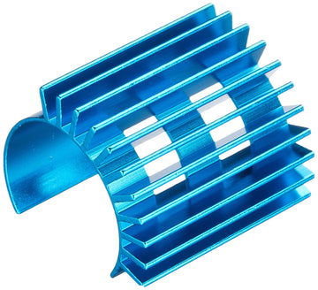 Tamiya 300054571   TT-02   Anodised Aluminium Motor Heatsink, Blue anodised