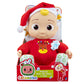 Cocomelon Musical Deck The Halls Jj Doll - Includes Jj Roto Doll With Santa Hat - Festive Doll With Activated Sounds- Toys For Preschoolers