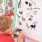 16 Fridge Magnets For Toddlers Magdum - Farm Photo Kids Magnets For Fridge - Toddler Magnets For Refrigerator - Magnetic Animals - Fridge Magnets For Kids - Animal Magnets - Toddler Fridge Magnets