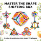 Shashibo Seasonal Easter - Shape Shifting Box - Award-Winning, Patented Magnetic Puzzle Cube W/ 36 Rare Earth Magnets - Fidget T
